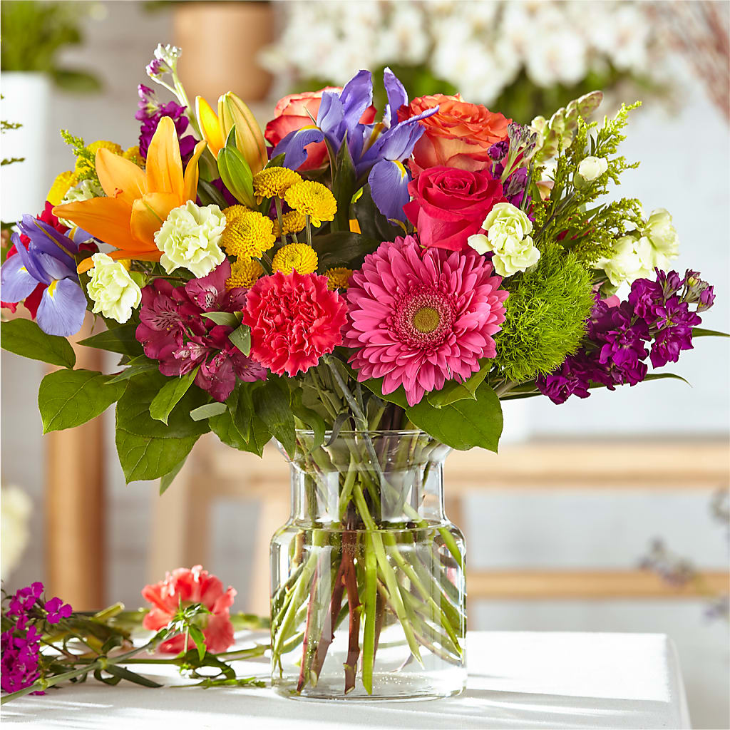 Bold & Bright – A Florist Original – Mt Scott Blooms By Maru, Portland OR
