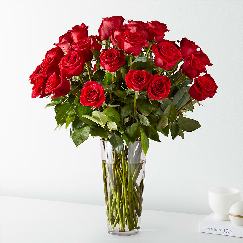 Long Stem Red Rose Bouquet – Mt Scott Blooms By Maru, Portland OR