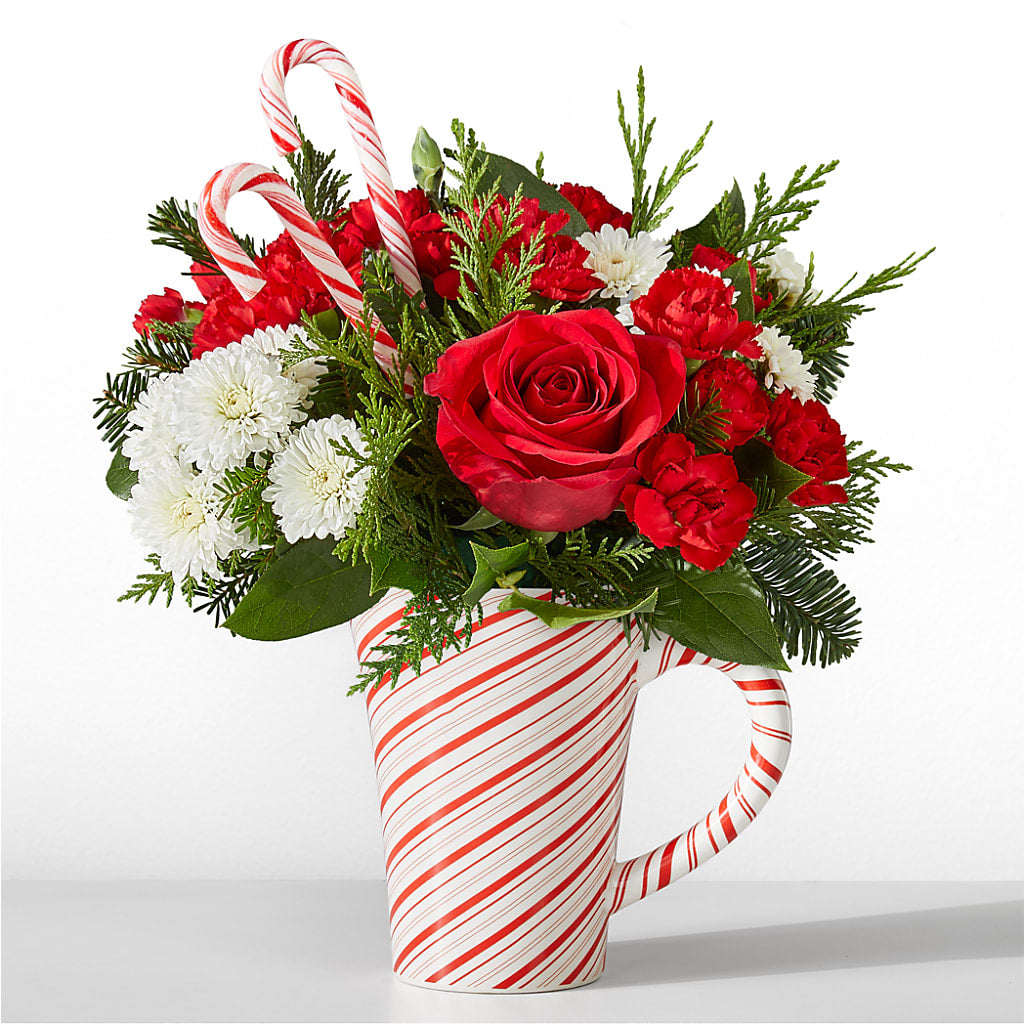 Peppermint Swirl Mug – Mt Scott Blooms By Maru, Portland OR
