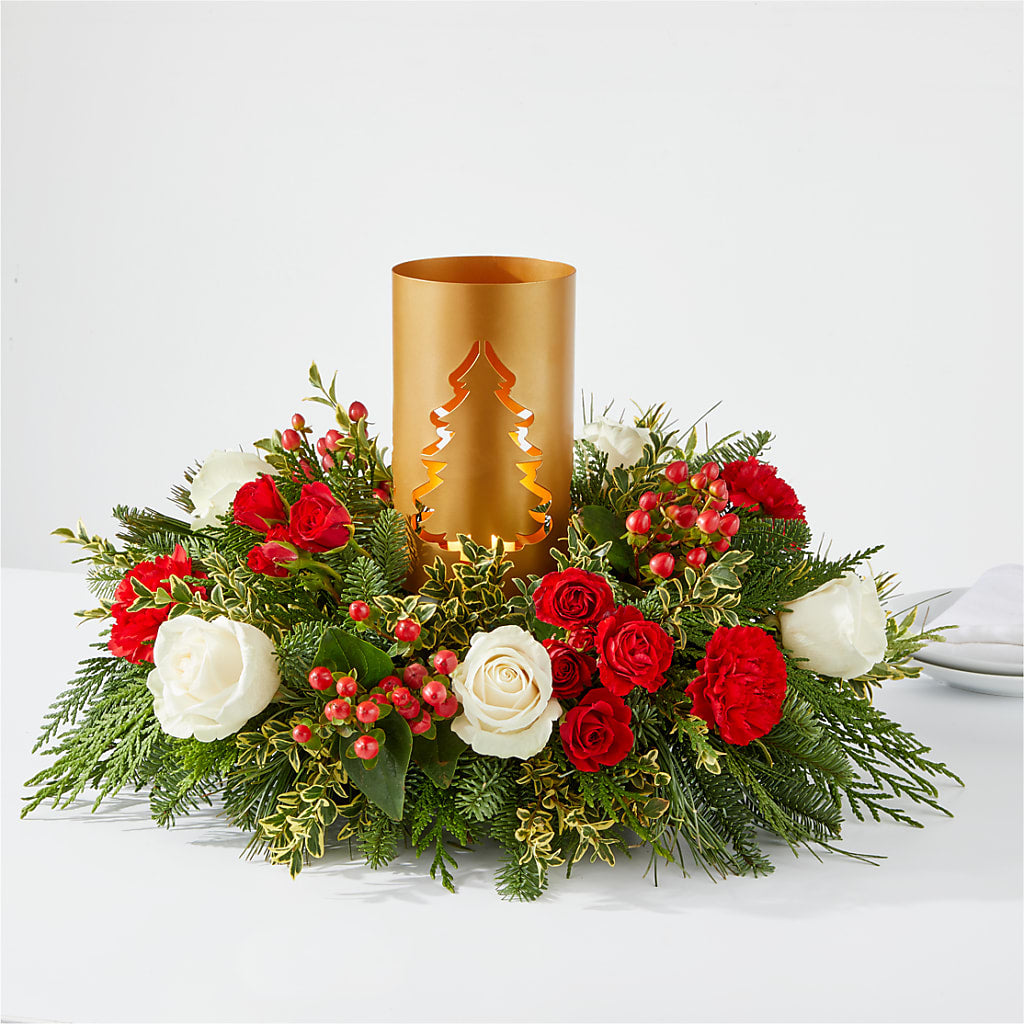 December Dreams Centerpiece – Mt Scott Blooms By Maru, Portland OR