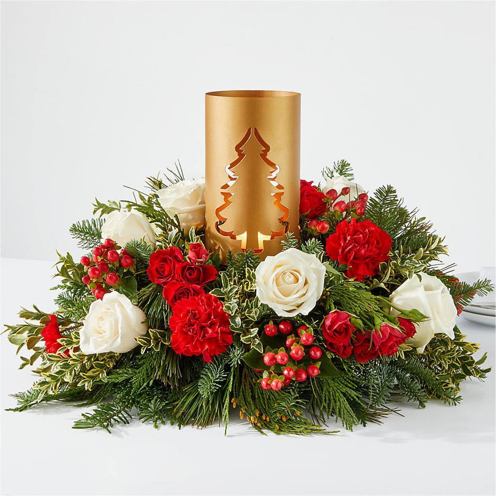 December Dreams Centerpiece – Mt Scott Blooms By Maru, Portland OR
