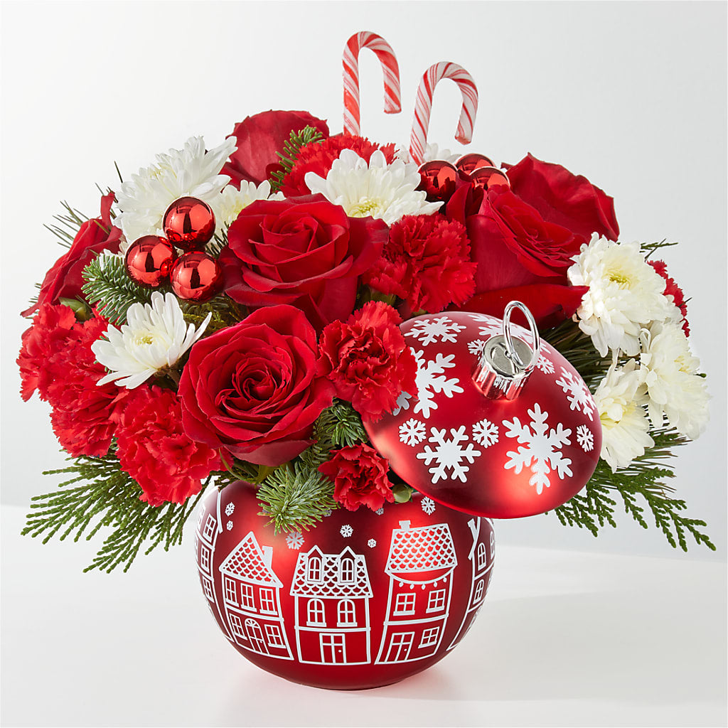 Cheer in the Air Ornament – Mt Scott Blooms By Maru, Portland OR