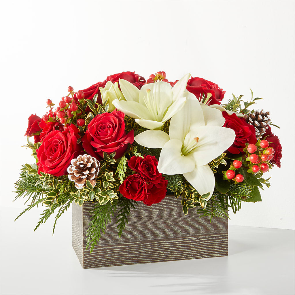 Snowy Wonderland Bouquet – Mt Scott Blooms By Maru, Portland OR