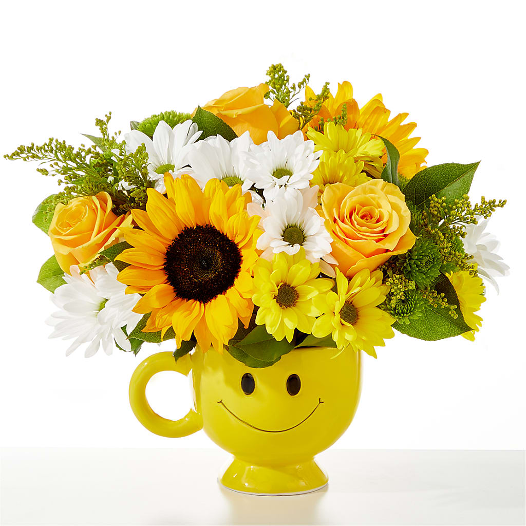 Be Happy Bouquet – Mt Scott Blooms By Maru, Portland OR