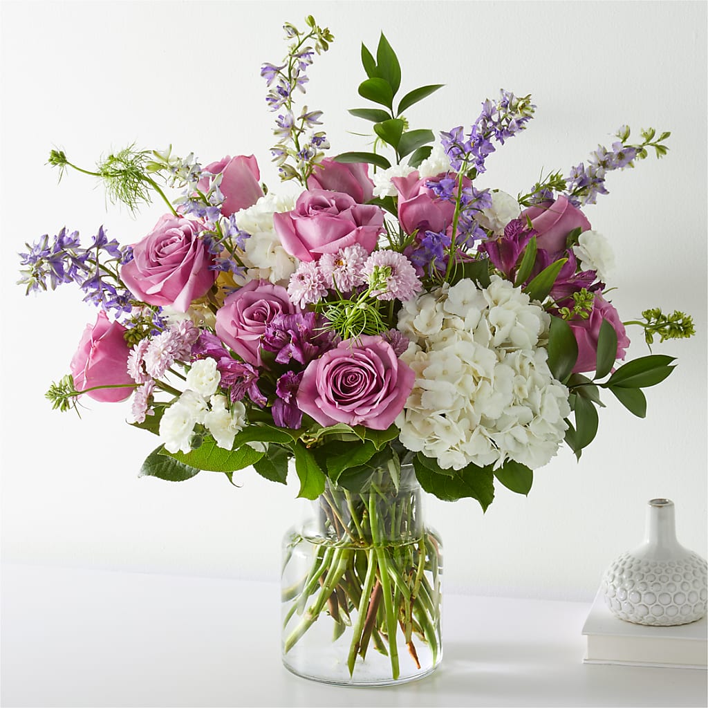 Violet Caress Bouquet – Mt Scott Blooms By Maru, Portland OR