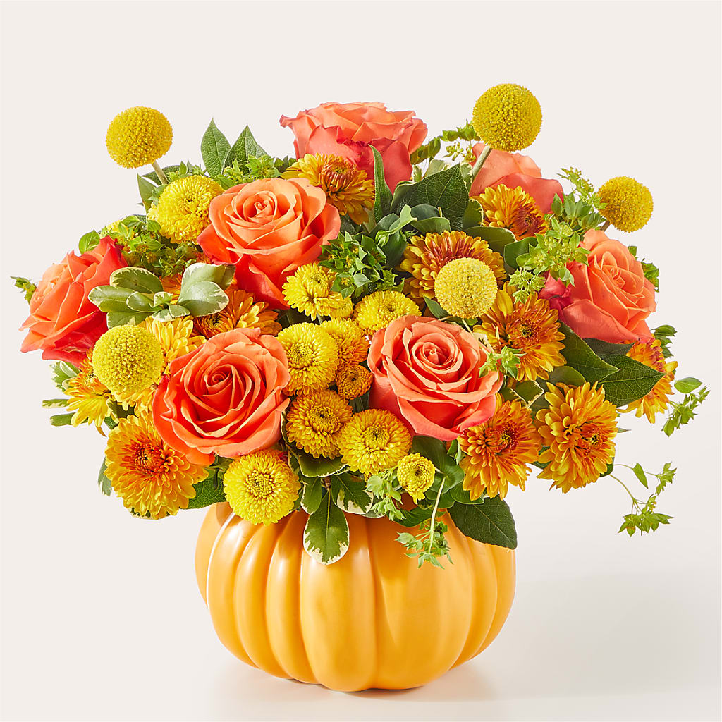 Gourdgeous Pumpkin – Mt Scott Blooms By Maru, Portland OR