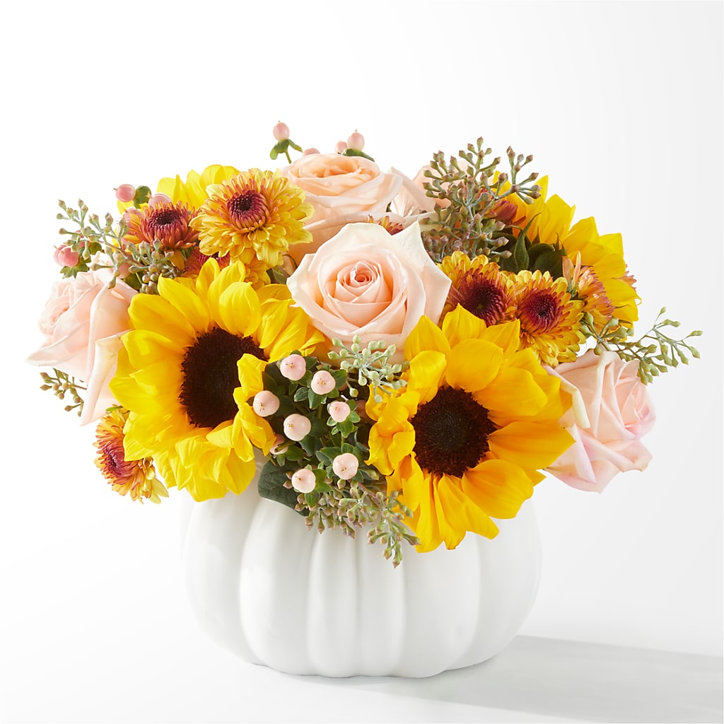 Pumpkin to Talk About Bouquet – Mt Scott Blooms By Maru, Portland OR