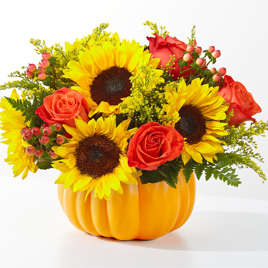 Pick of the Patch Pumpkin Bouquet – Mt Scott Blooms By Maru, Portland OR