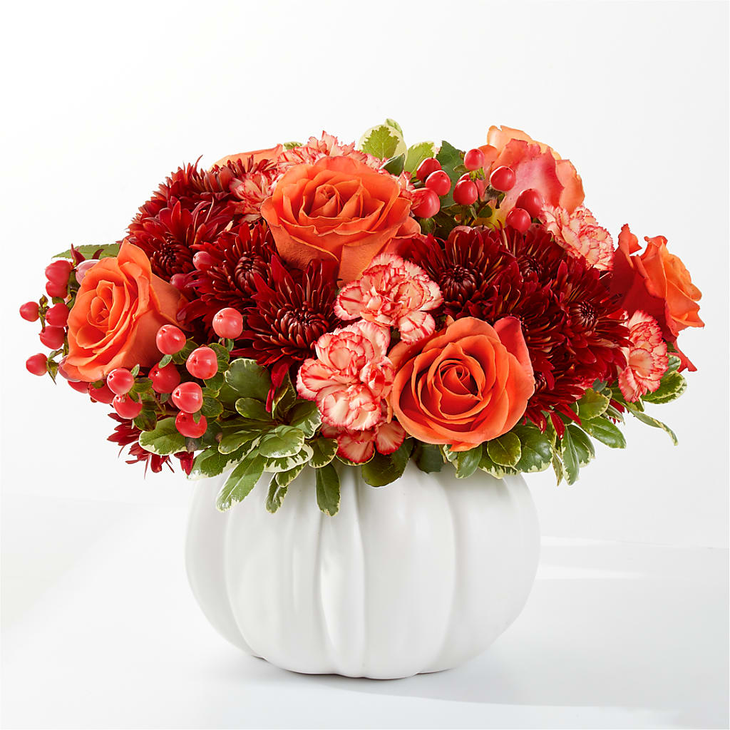 Autumn Air Pumpkin Bouquet – Mt Scott Blooms By Maru, Portland OR