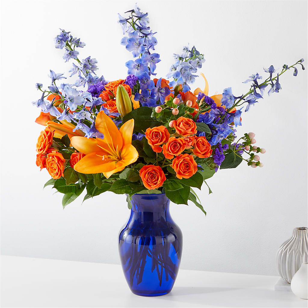 Radiant Citrus Bouquet – Mt Scott Blooms By Maru, Portland OR