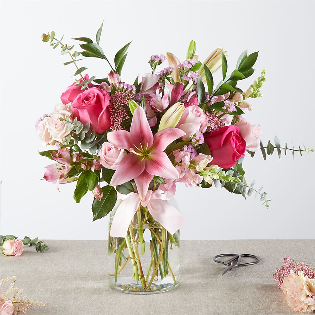 Pink Ribbon - A Florist Original – Mt Scott Blooms By Maru, Portland OR