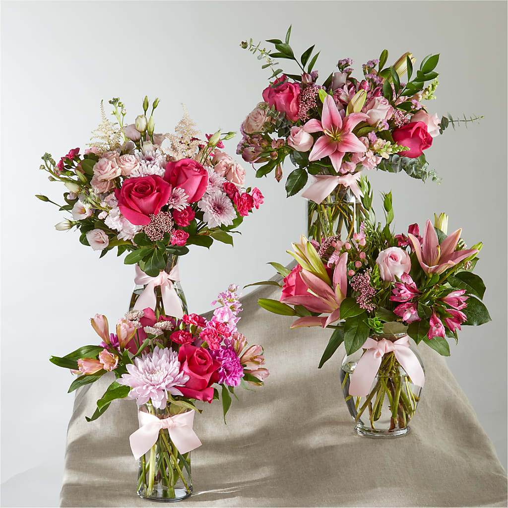 Pink Ribbon - A Florist Original – Mt Scott Blooms By Maru, Portland OR