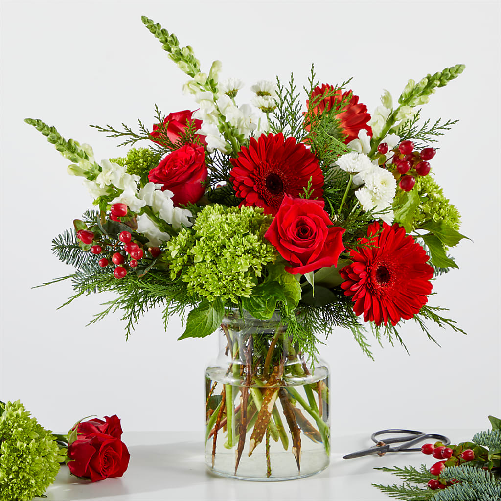 Merry Moment Bouquet – A Florist Original – Mt Scott Blooms By Maru, Portland OR