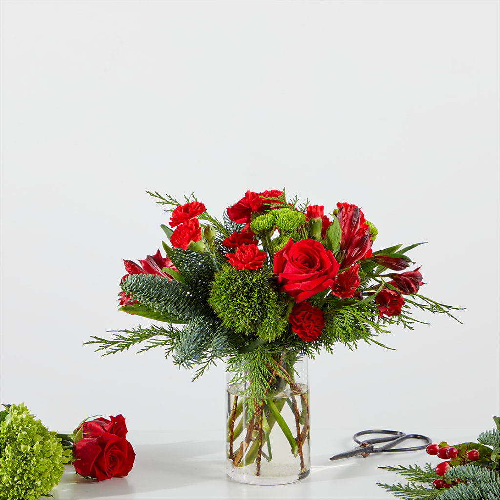 Merry Moment Bouquet – A Florist Original – Mt Scott Blooms By Maru, Portland OR