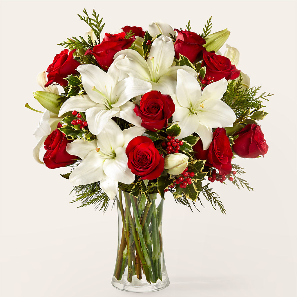 Sparkling Snowflakes Bouquet – Mt Scott Blooms By Maru, Portland OR