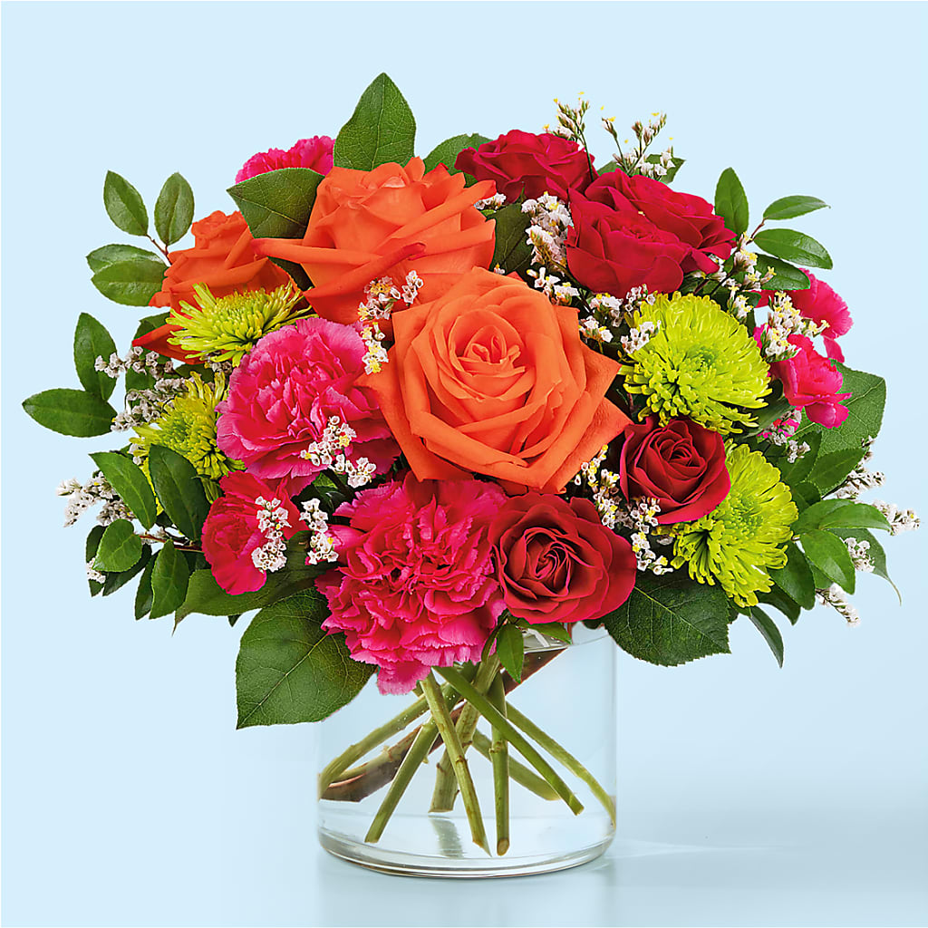 Colorful Carnival Bouquet – Mt Scott Blooms By Maru, Portland OR