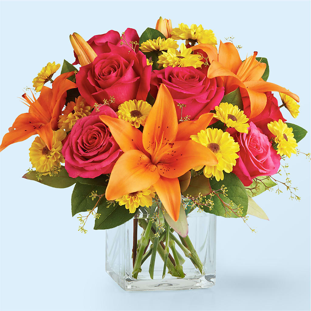 Neon Lights Bouquet – Mt Scott Blooms By Maru, Portland OR