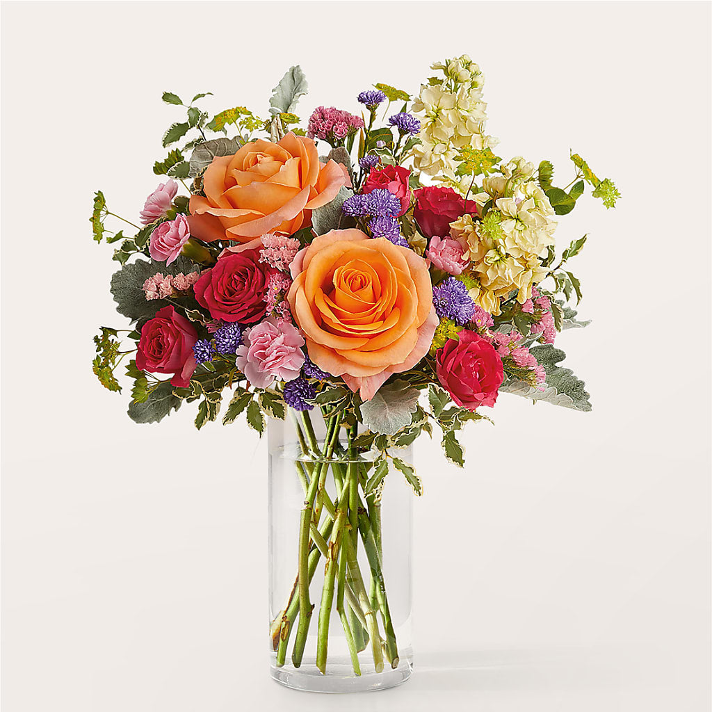 Tangerine Tango Bouquet – Mt Scott Blooms By Maru, Portland OR