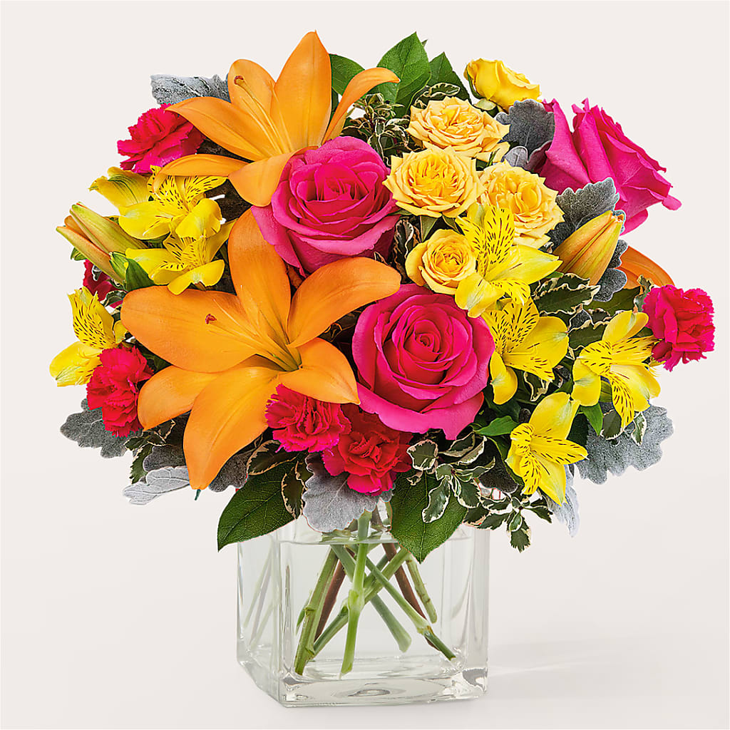 To the Tropics Bouquet – Mt Scott Blooms By Maru, Portland OR