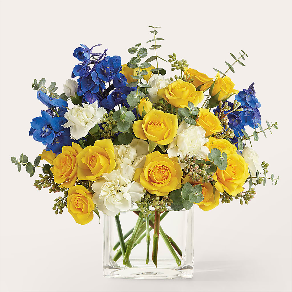 Sparkling Citrine Bouquet – Mt Scott Blooms By Maru, Portland OR
