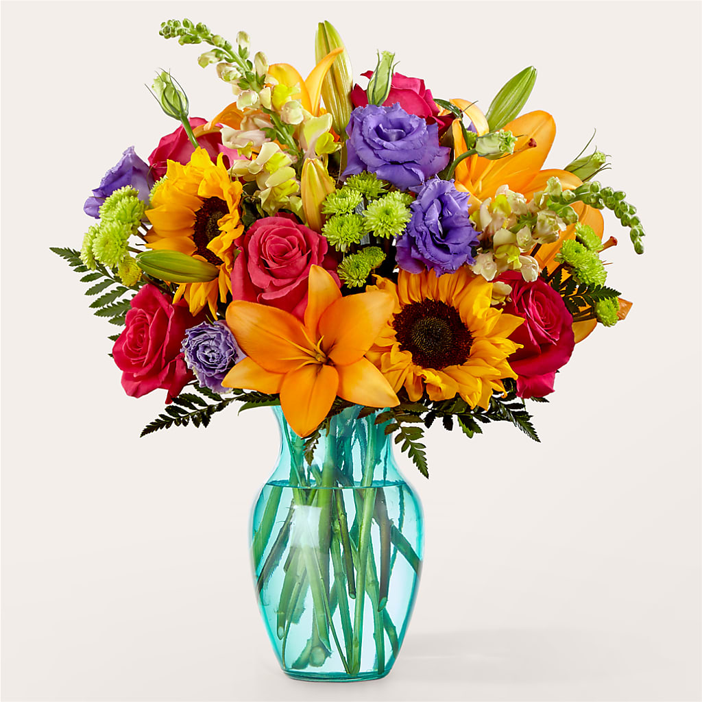 Double Rainbow Bouquet – Mt Scott Blooms By Maru, Portland OR