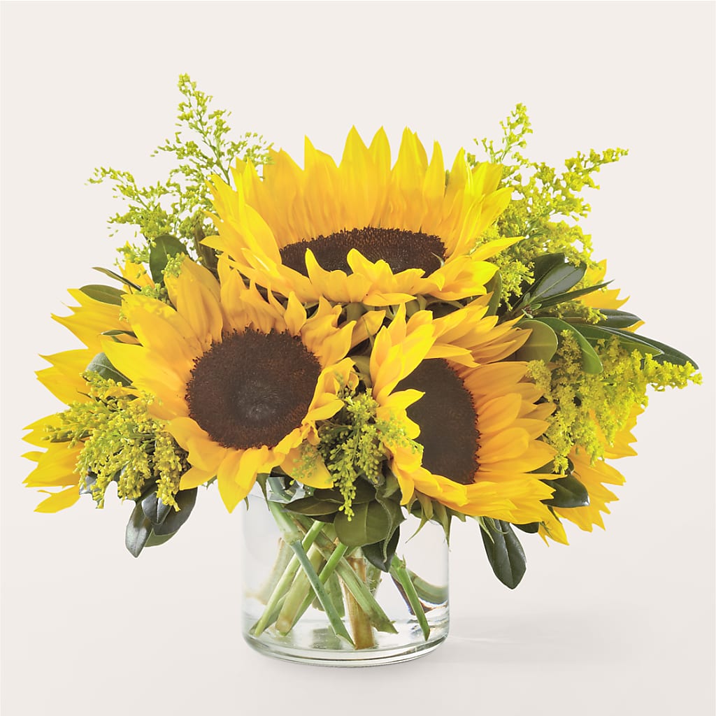 Beaming Sunflower Bouquet – Mt Scott Blooms By Maru, Portland OR