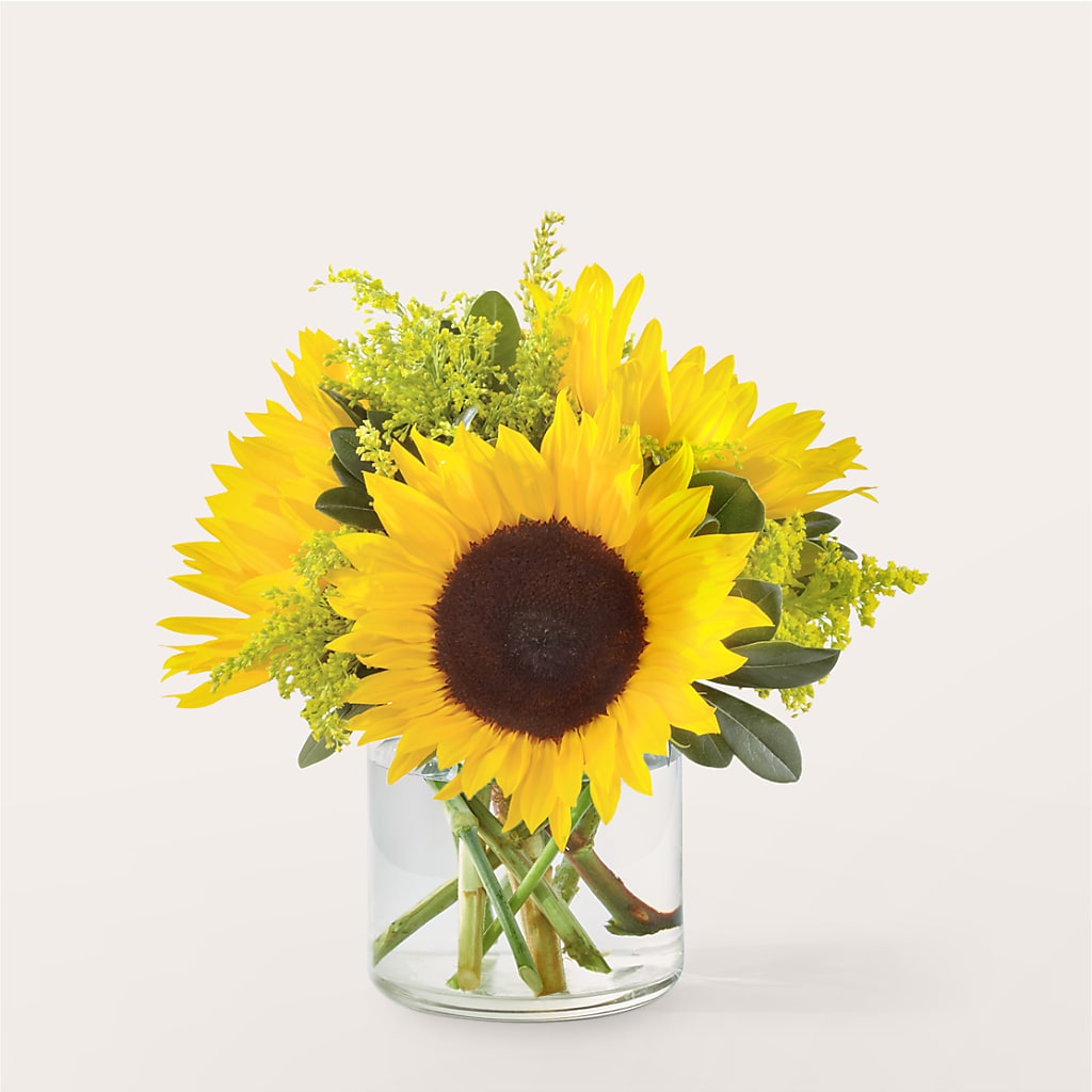 Beaming Sunflower Bouquet – Mt Scott Blooms By Maru, Portland OR