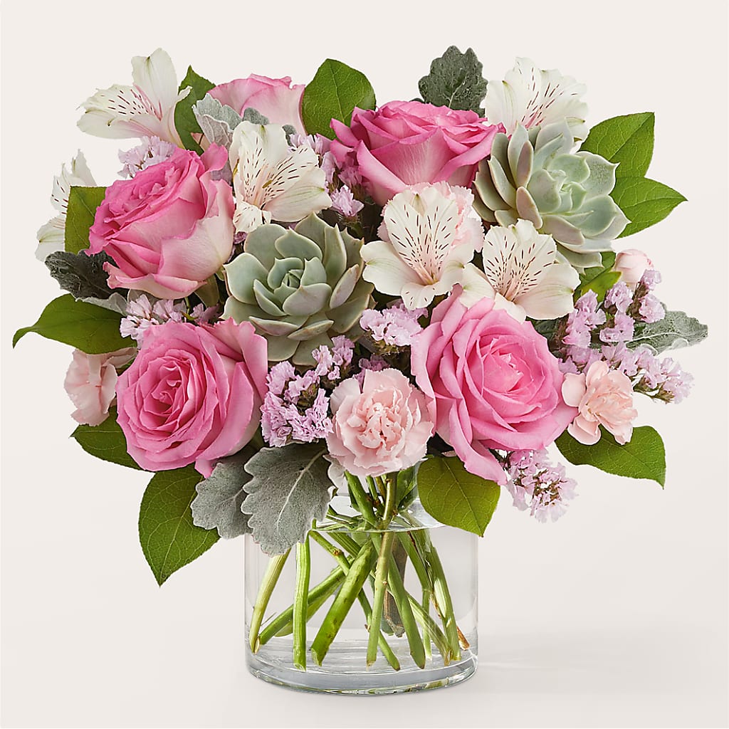 Dusty Rose Bouquet – Mt Scott Blooms By Maru, Portland OR