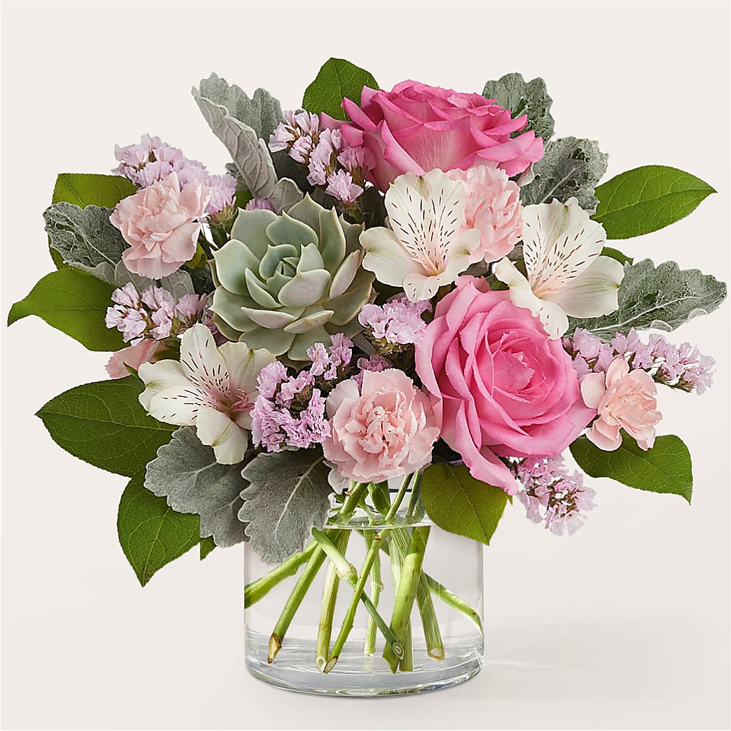 Dusty Rose Bouquet – Mt Scott Blooms By Maru, Portland OR