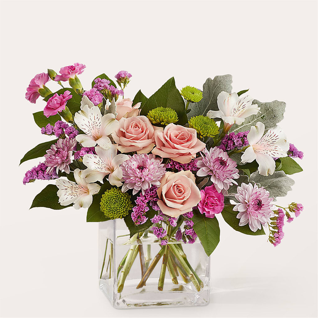 Pink Suede Bouquet – Mt Scott Blooms By Maru, Portland OR