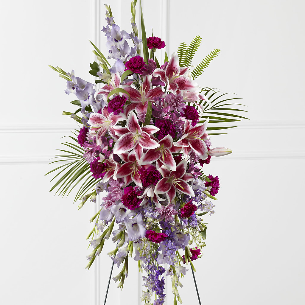 Tender Touch Standing Spray – Mt Scott Blooms By Maru, Portland OR