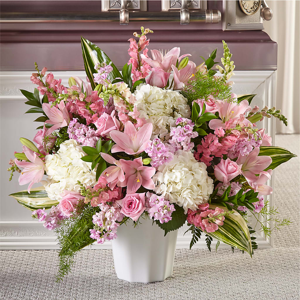 Simply Serene Floor Basket – Mt Scott Blooms By Maru, Portland OR