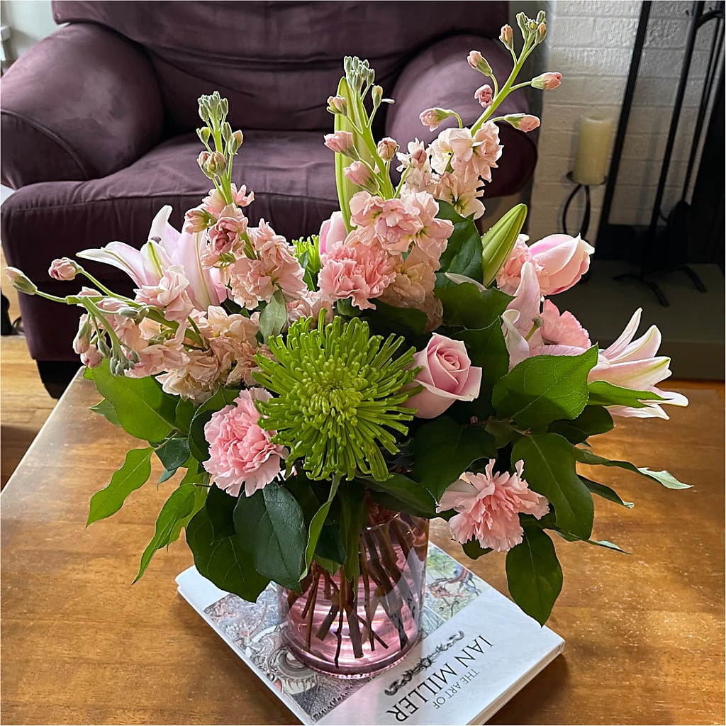 Pretty in Pink Bouquet – Mt Scott Blooms By Maru, Portland OR