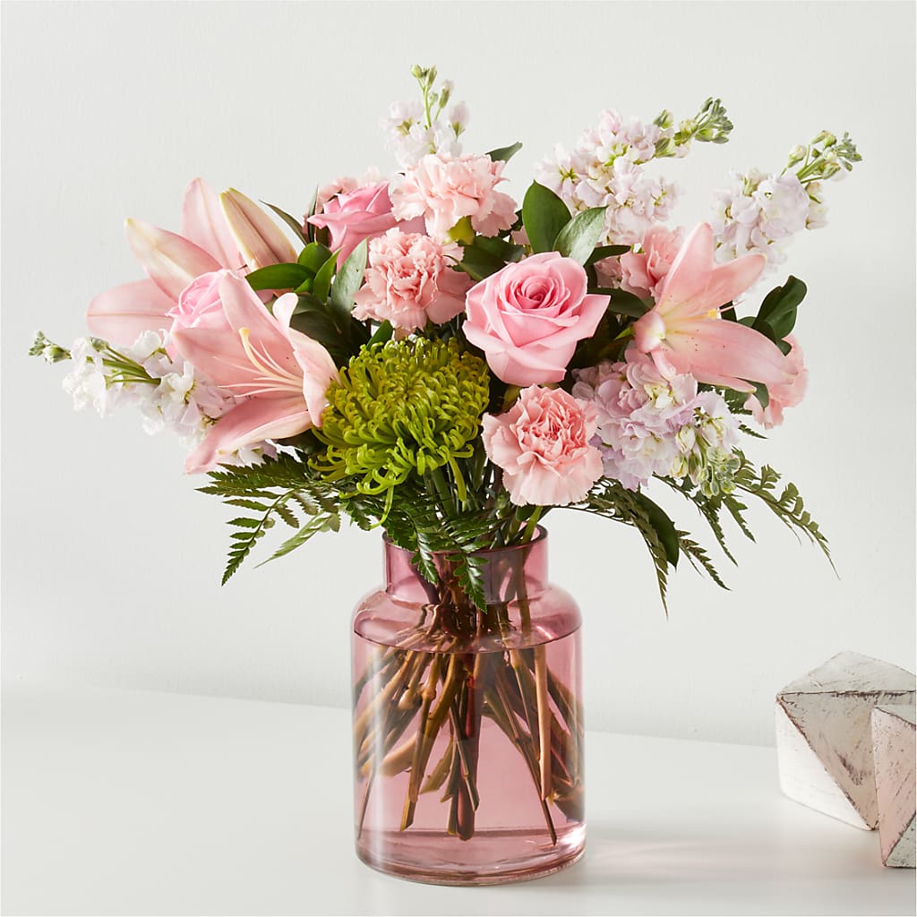 Pretty in Pink Bouquet – Mt Scott Blooms By Maru, Portland OR