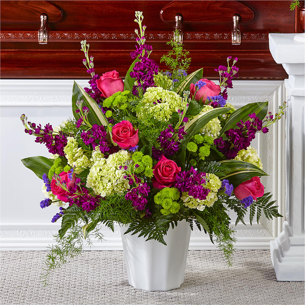 Beautiful Horizons Floor Basket – Mt Scott Blooms By Maru, Portland OR