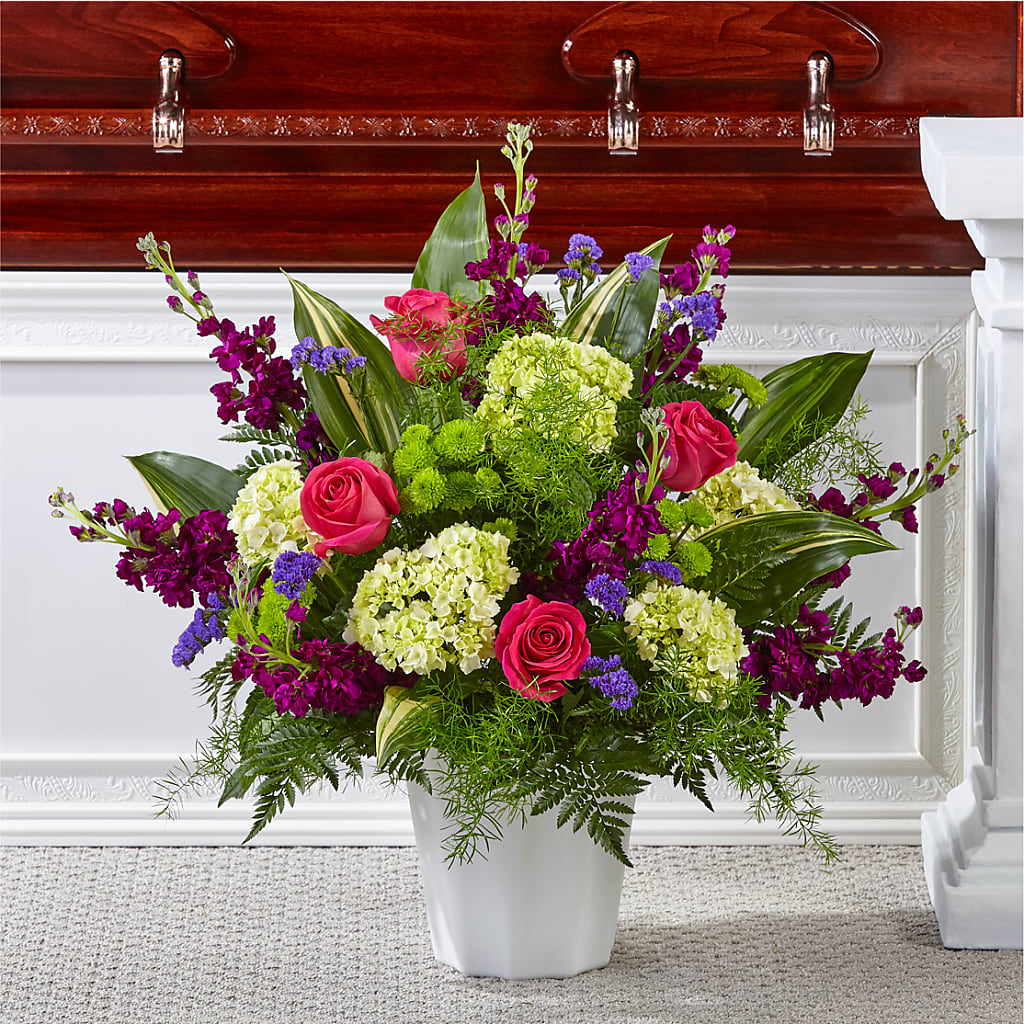 Beautiful Horizons Floor Basket – Mt Scott Blooms By Maru, Portland OR