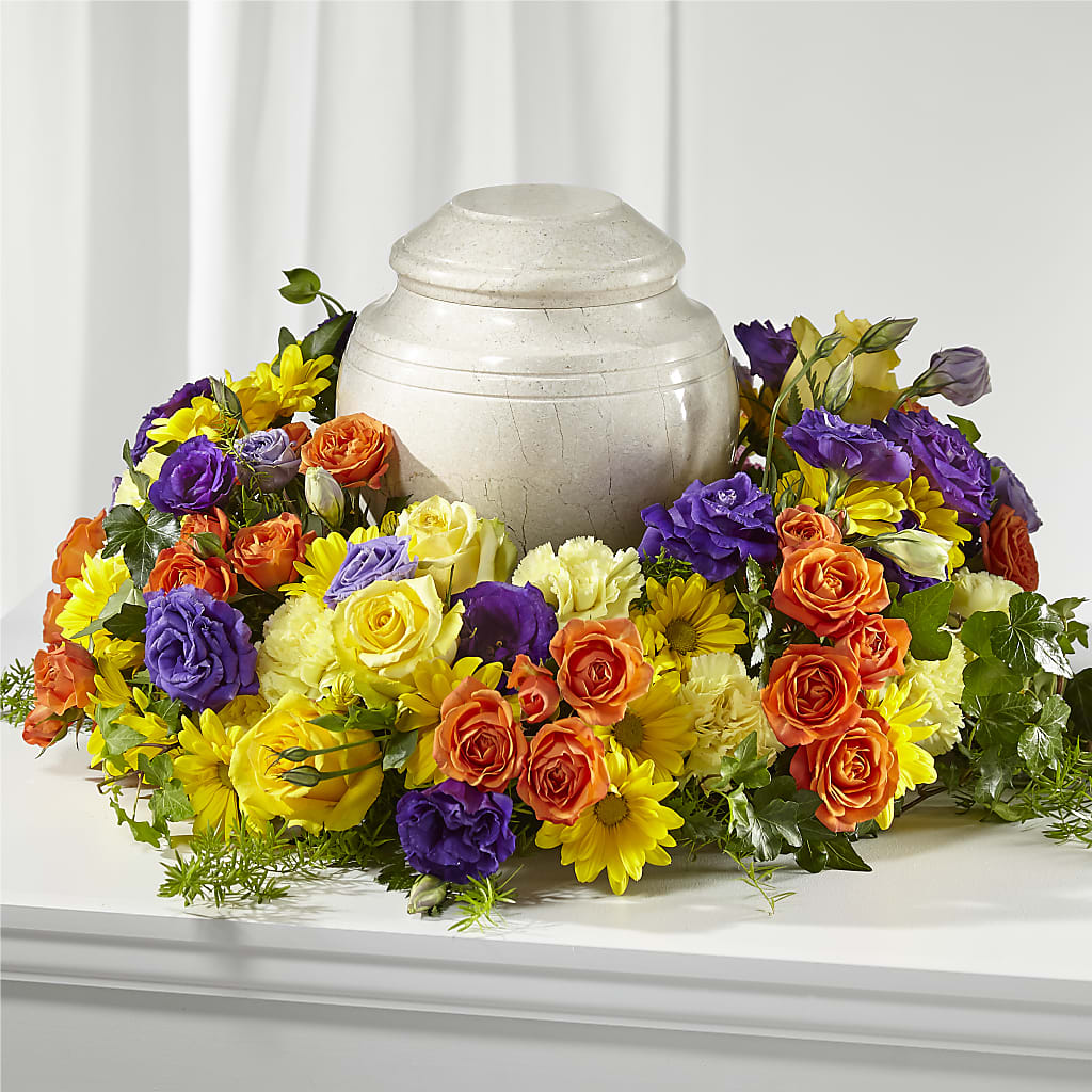 Blossoms of Remembrance Cremation Adornment – Mt Scott Blooms By Maru, Portland OR