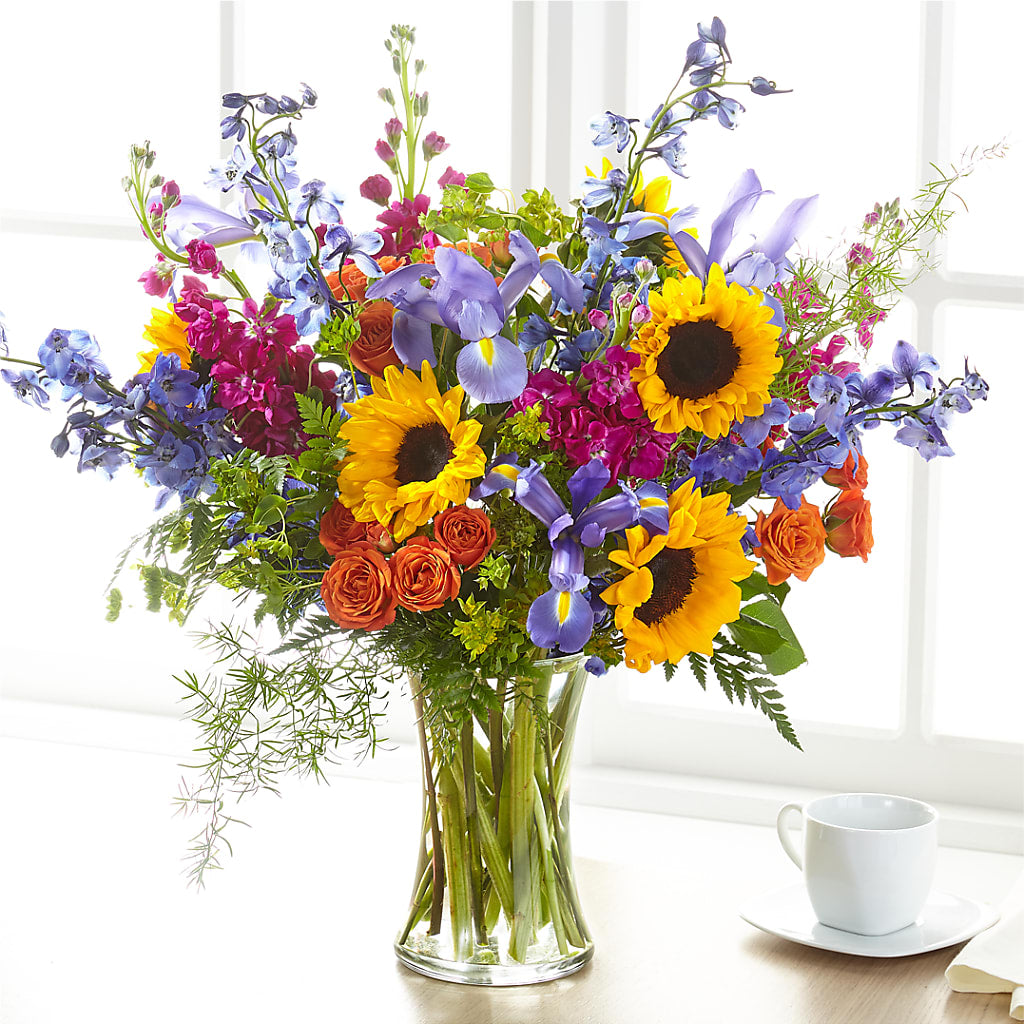 Rays of Life Bouquet – Mt Scott Blooms By Maru, Portland OR