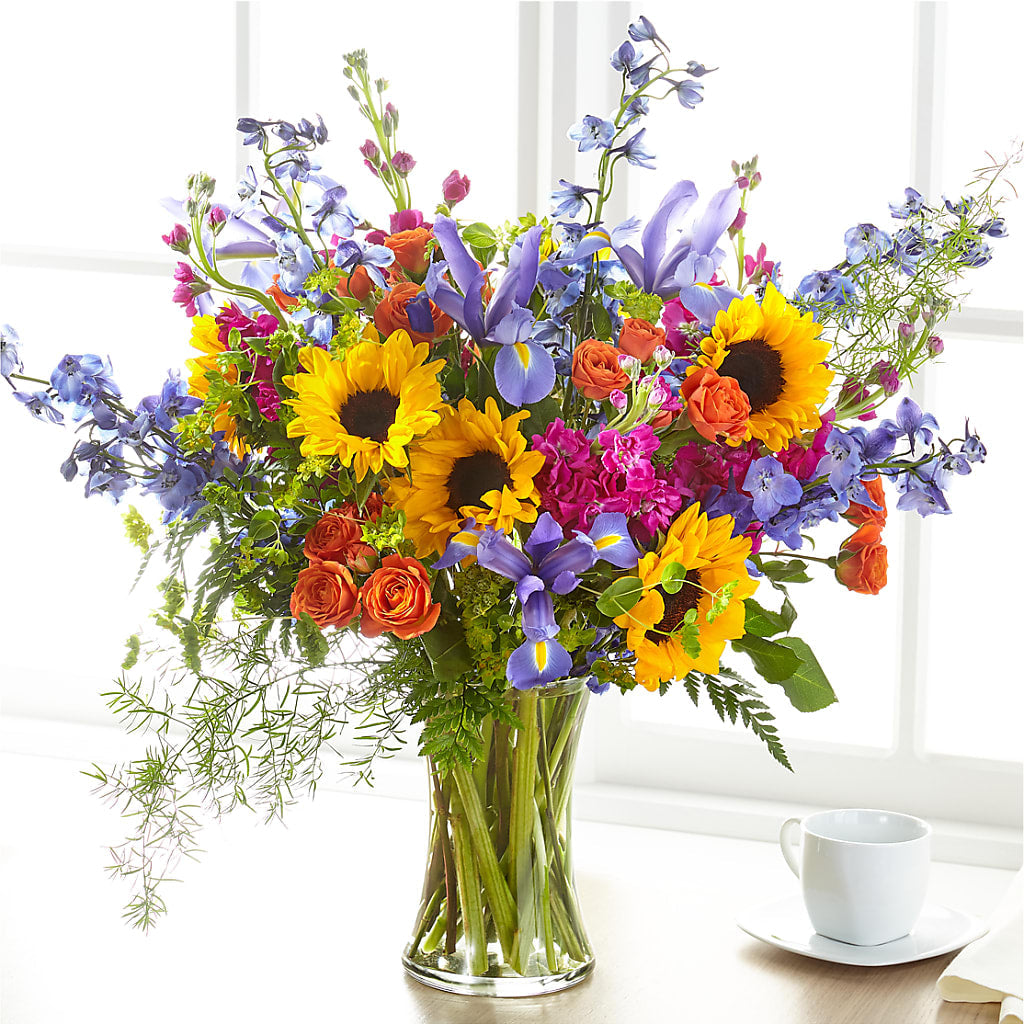Rays of Life Bouquet – Mt Scott Blooms By Maru, Portland OR