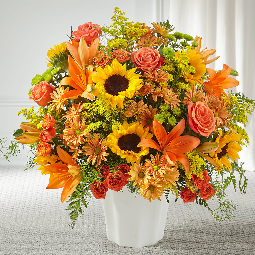 Harvest Thoughts Floor Basket – Mt Scott Blooms By Maru, Portland OR
