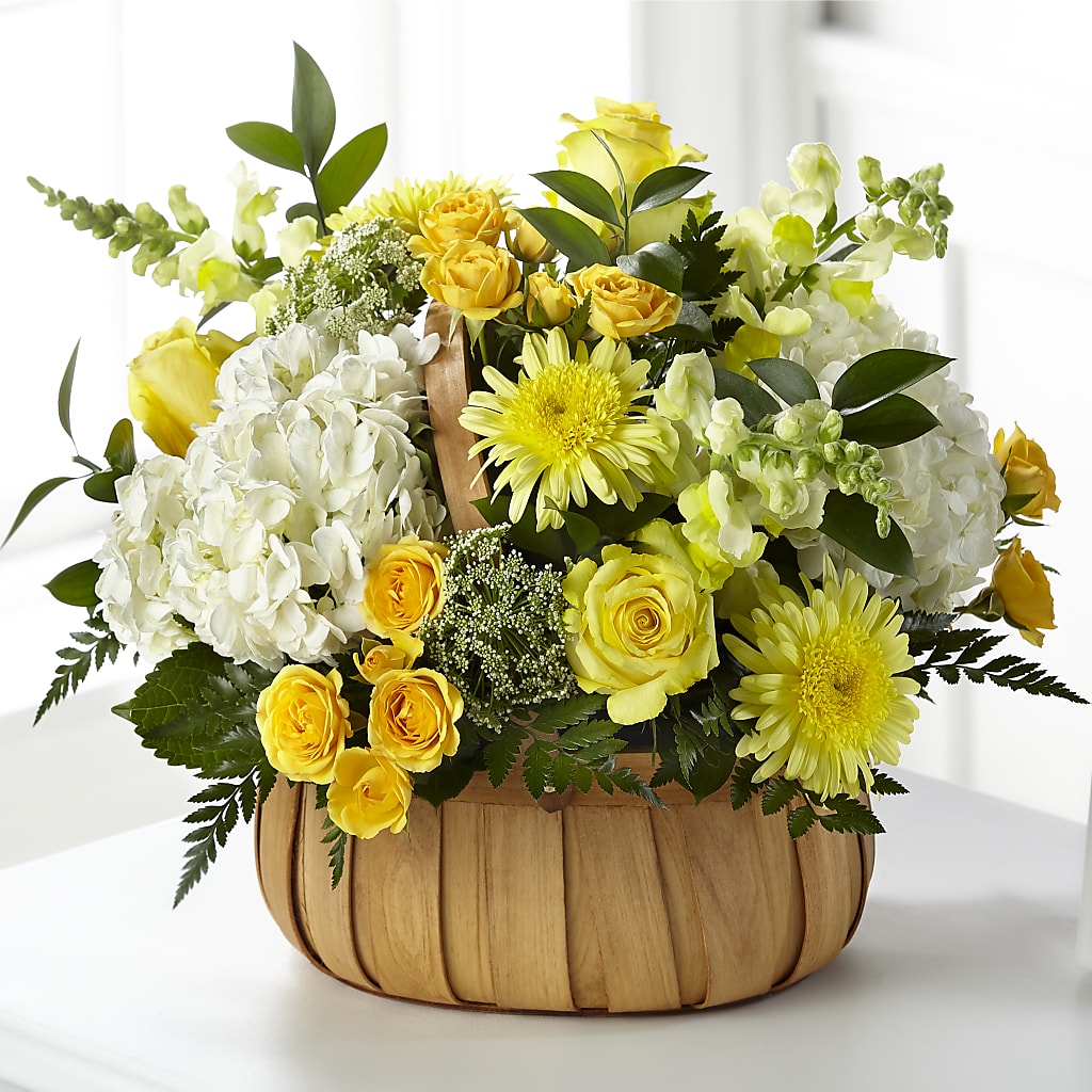 Rustic Remembrance Basket – Mt Scott Blooms By Maru, Portland OR