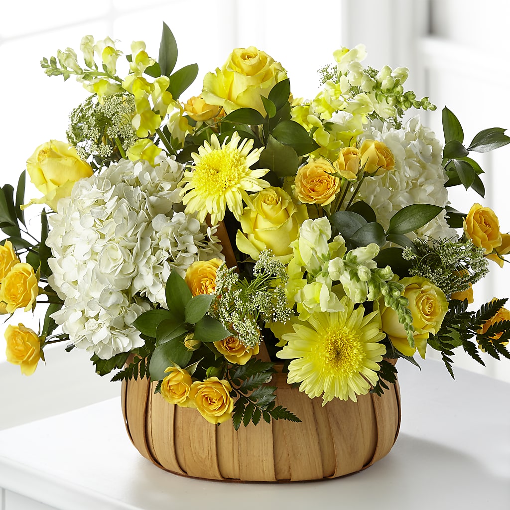 Rustic Remembrance Basket – Mt Scott Blooms By Maru, Portland OR