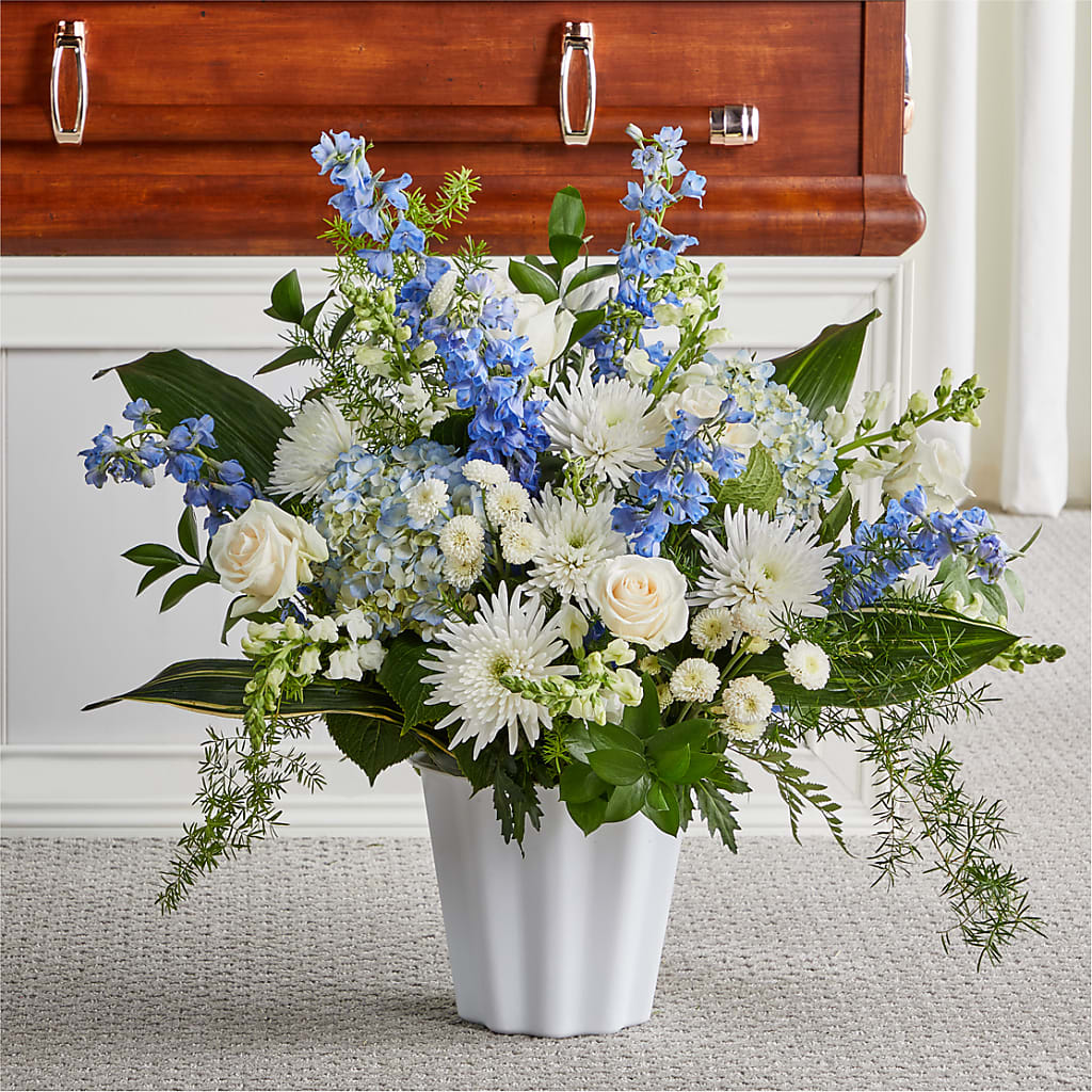 Everlasting Memories Floor Basket – Mt Scott Blooms By Maru, Portland OR