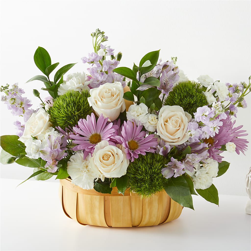 Peace & Love Basket – Mt Scott Blooms By Maru, Portland OR