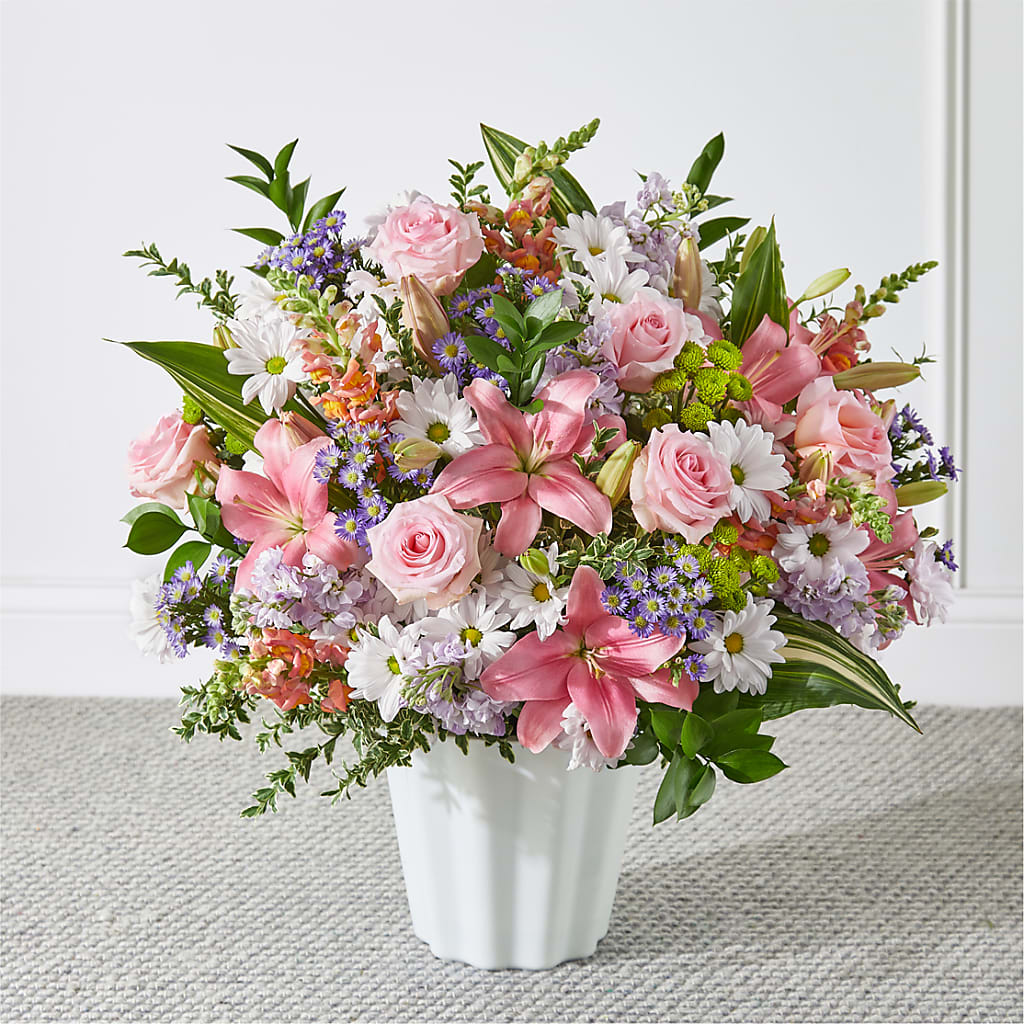 Abundant Compassion Floor Basket – Mt Scott Blooms By Maru, Portland OR