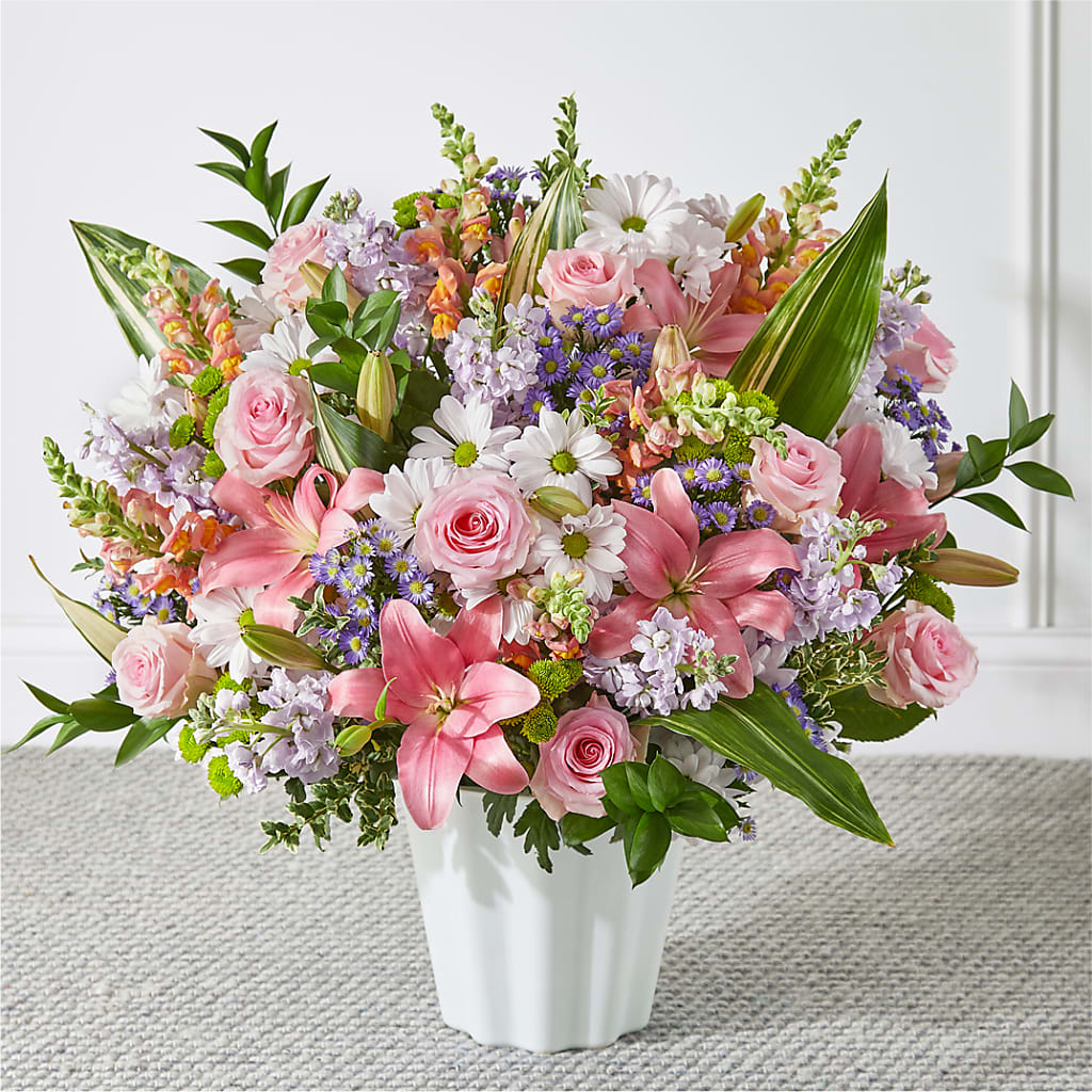 Abundant Compassion Floor Basket – Mt Scott Blooms By Maru, Portland OR