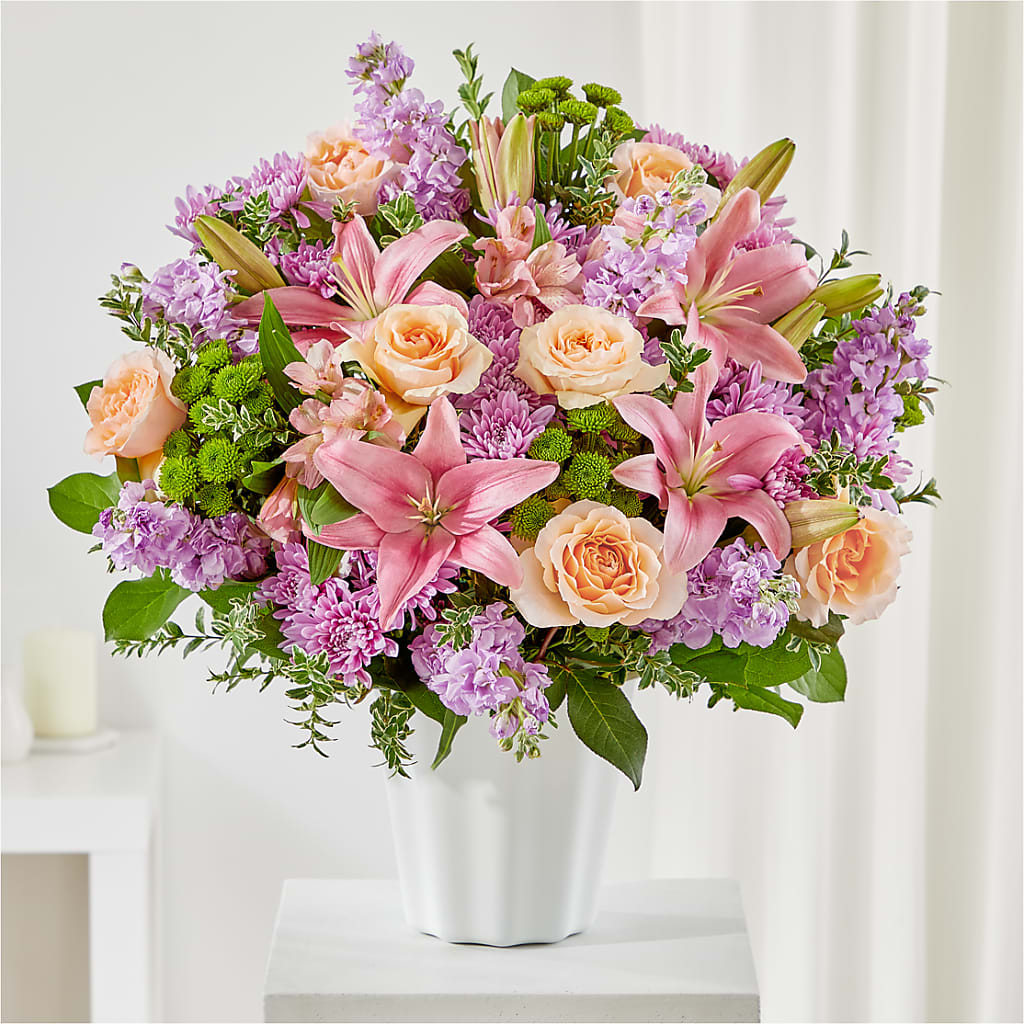 Supportive Embrace Tabletop Basket – Mt Scott Blooms By Maru, Portland OR