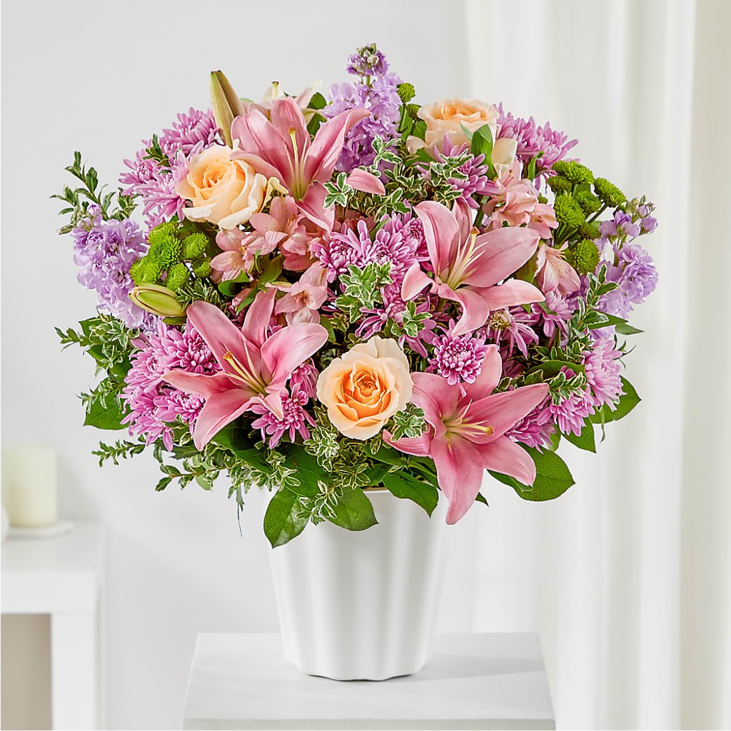 Supportive Embrace Tabletop Basket – Mt Scott Blooms By Maru, Portland OR