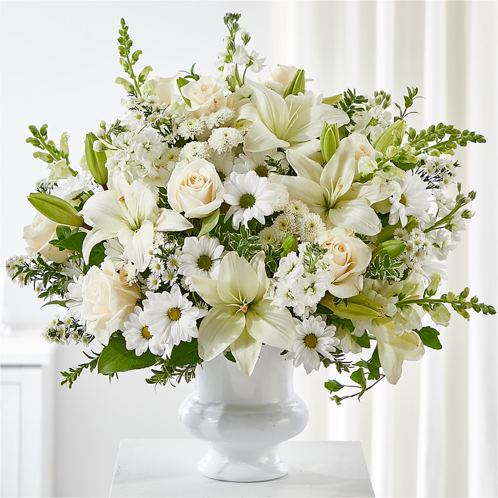 Uplifting Urn Arrangement – Mt Scott Blooms By Maru, Portland OR