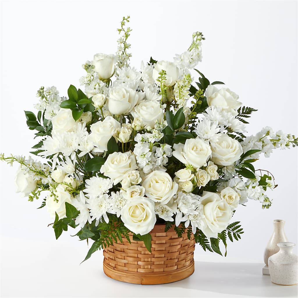 Heartfelt Condolences Arrangement – Mt Scott Blooms By Maru, Portland OR